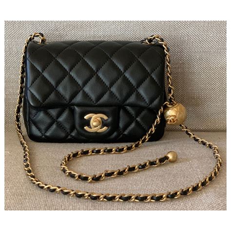 chanel mini pearl crush bag|chanel mini flap bag price.